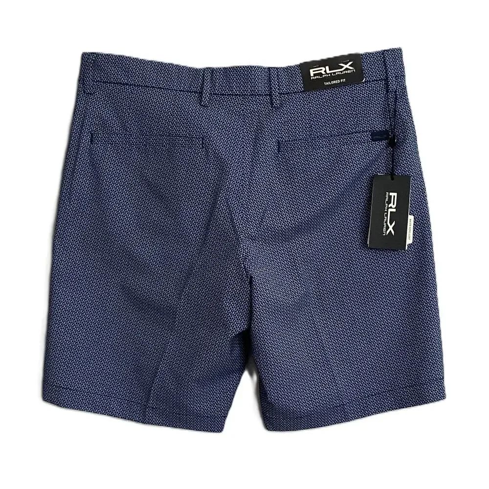 Ralph Lauren RLX Golf Shorts Men's 30W Tailored Fit Woven Navy Blue NEW - Picture 7 of 16